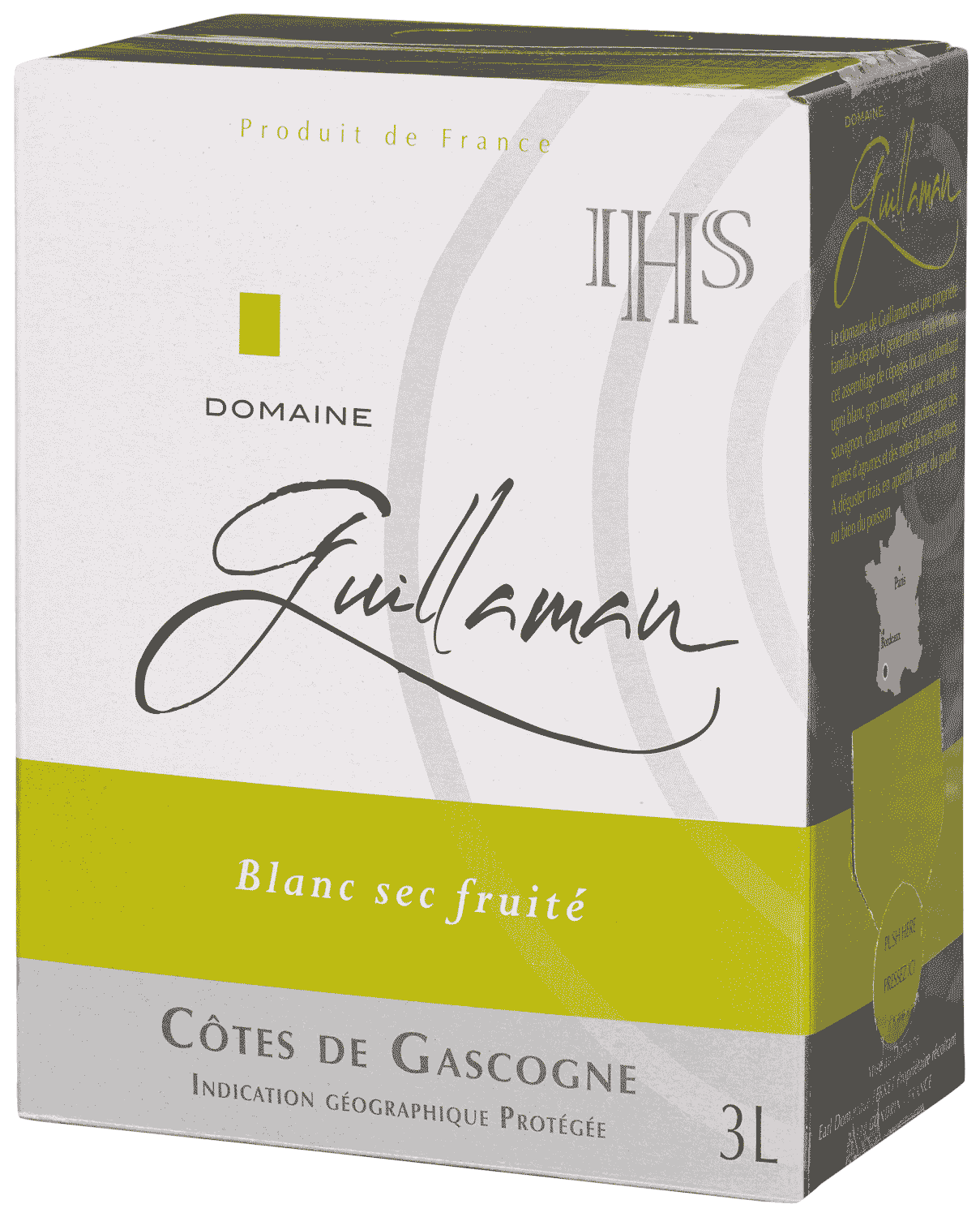 Guillaman, Colombard & Ugni Blanc, Gascogne BIB 3L