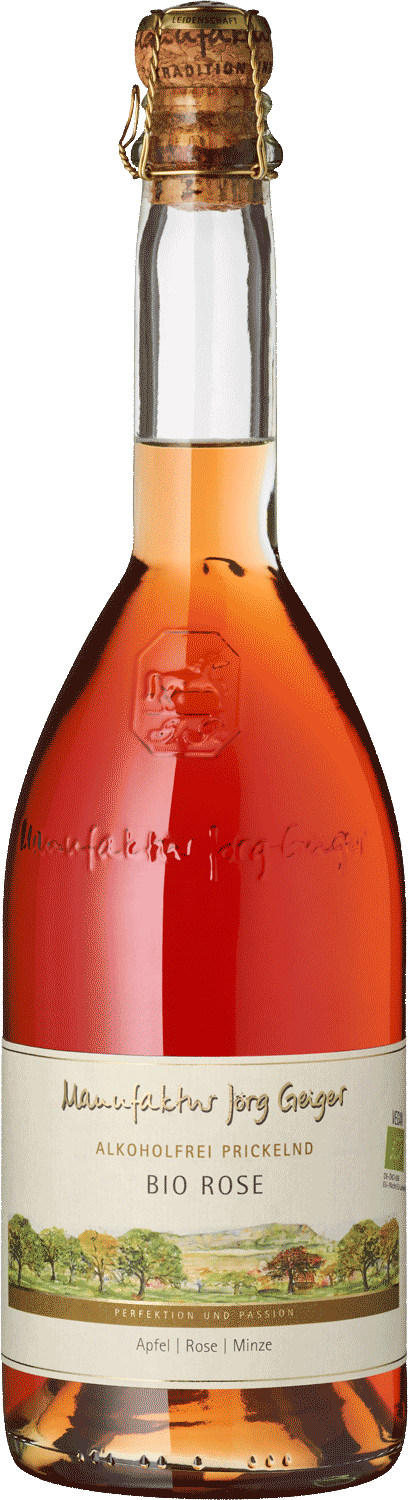 Bio Rosé alkoholfrei prickelnd