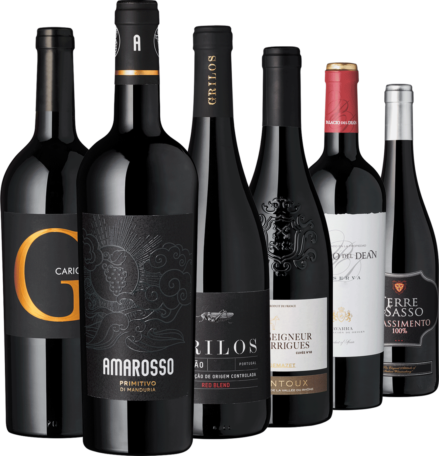 6er Paket Rotwein Blockbuster